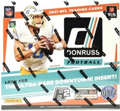 2021 Panini Donruss NFL Football H2 Hobby HYBRID Box